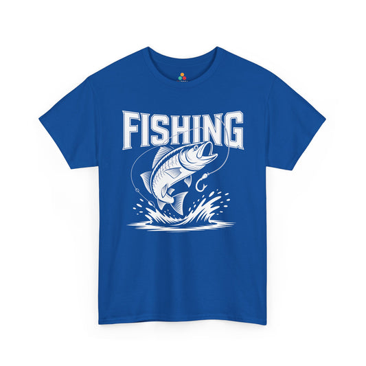 Bold Fishing Graphic Angler Style Unisex T-shirt | TEEZOCA 