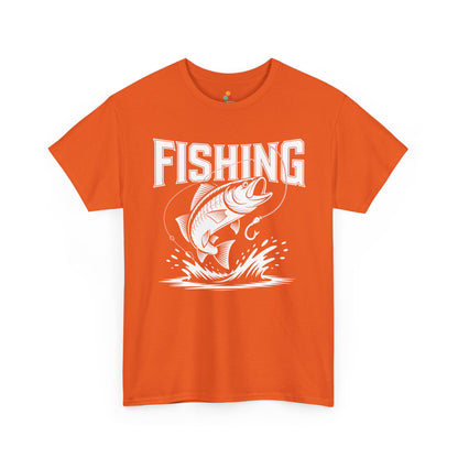 Bold Fishing Graphic Angler Style Unisex T-shirt | TEEZOCA 