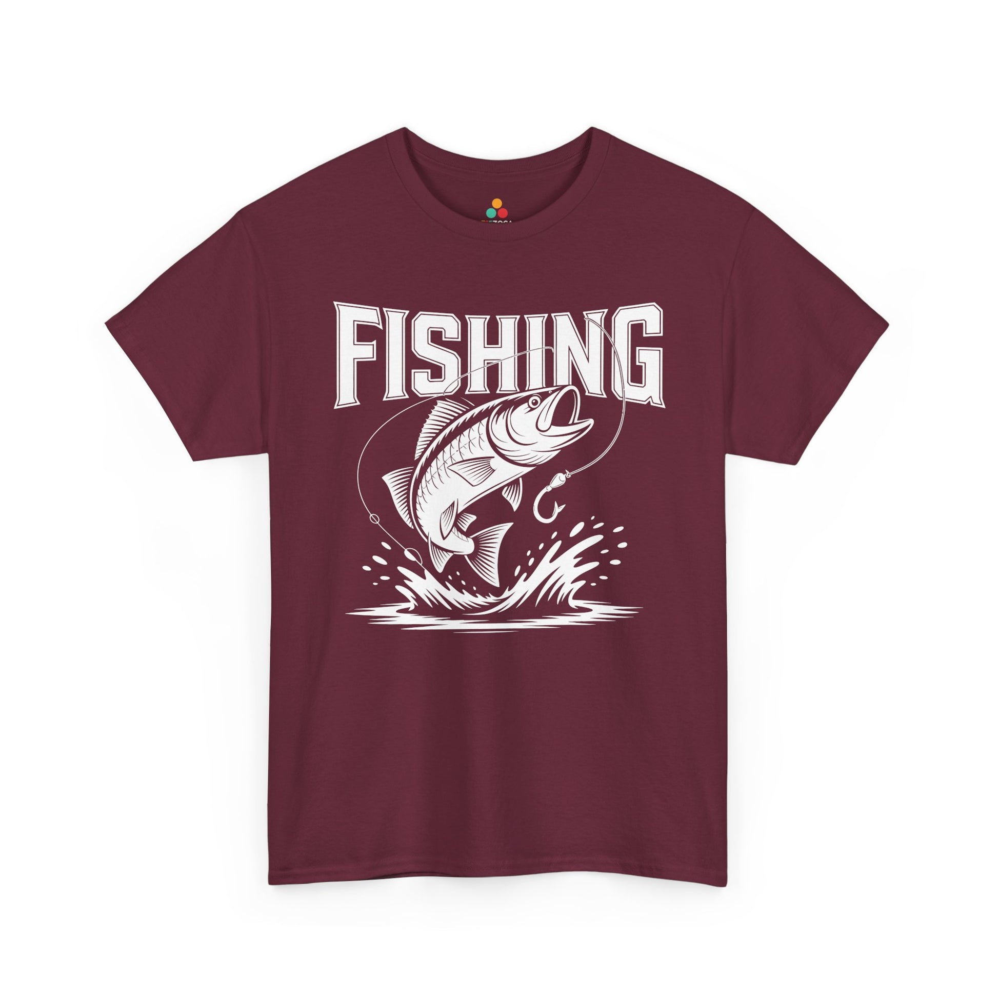 Bold Fishing Graphic Angler Style Unisex T-shirt | TEEZOCA 