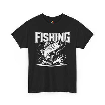 Bold Fishing Graphic Angler Style Unisex T-shirt | TEEZOCA 