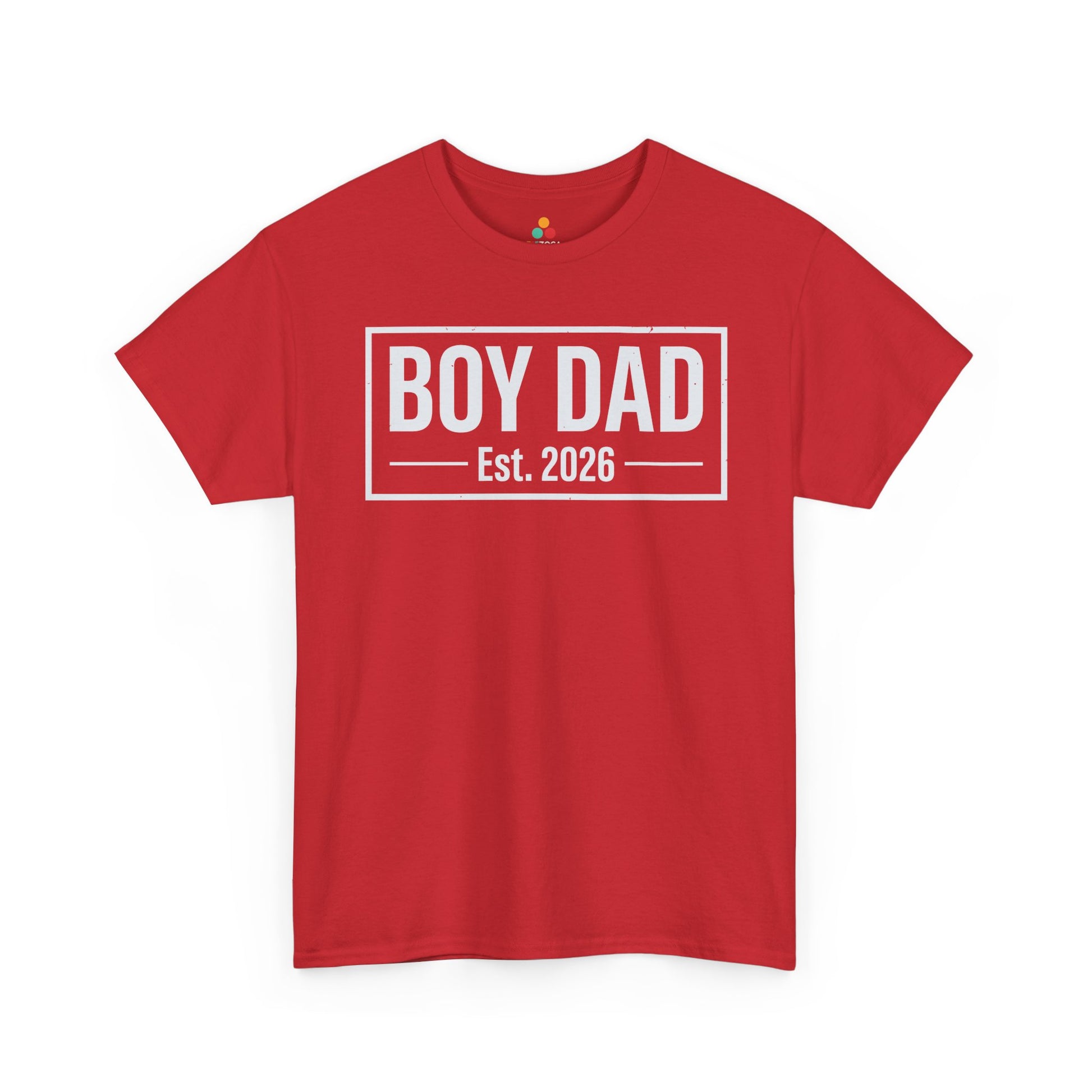 Boy Dad Est 2026 Shirt Funny New Dad Unisex T-shirt Gift | TEEZOCA 