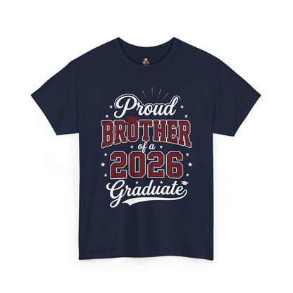 Proud Brother of a 2026 Graduate Unisex T-shirt Graduation Gift | TEEZOCA 