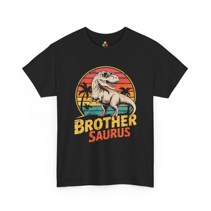 Brothersaurus T-Shirt – Retro Vintage Dinosaur Brother Gift | TEEZOCA 