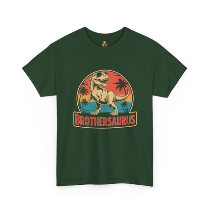 Brothersaurus Dinosaur T-Shirt – Retro Vintage Gift For Brother | TEEZOCA 