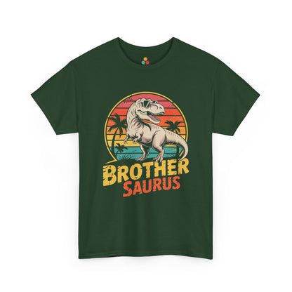Brothersaurus T-Shirt – Retro Vintage Dinosaur Brother Gift | TEEZOCA 