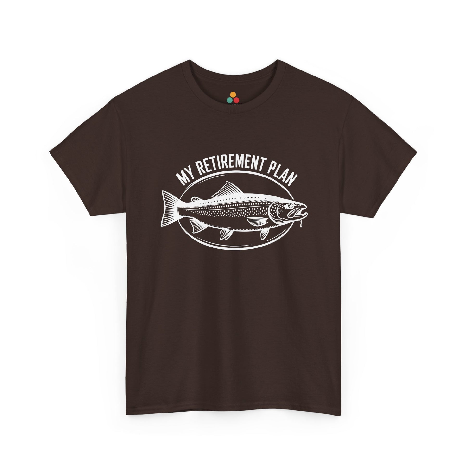My Retirement Plan Fishing Funny T‑Shirt – Funny Retired Dad Gift | TEEZOCA 