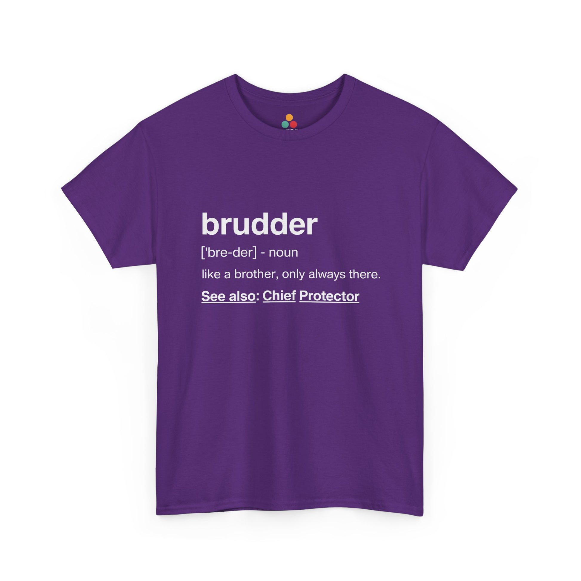 Brudder Definition Dictionary T-Shirt – Funny brother Gift | TEEZOCA 