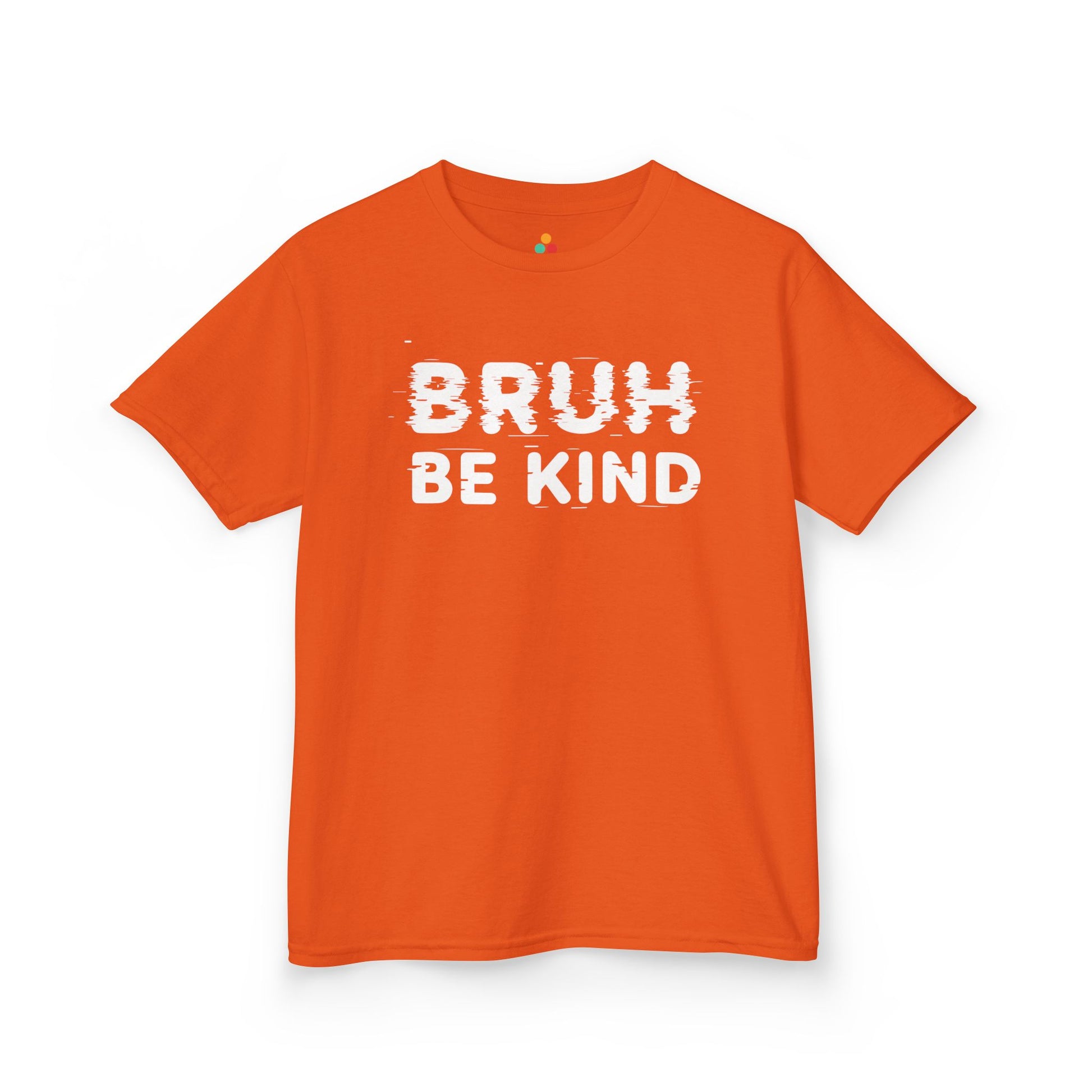 Bruh Be Kind Orange Unity Day Anti-Bullying Kids T-shirt | TEEZOCA Bruh Be Kind orange Unity Day Kids T-shirt