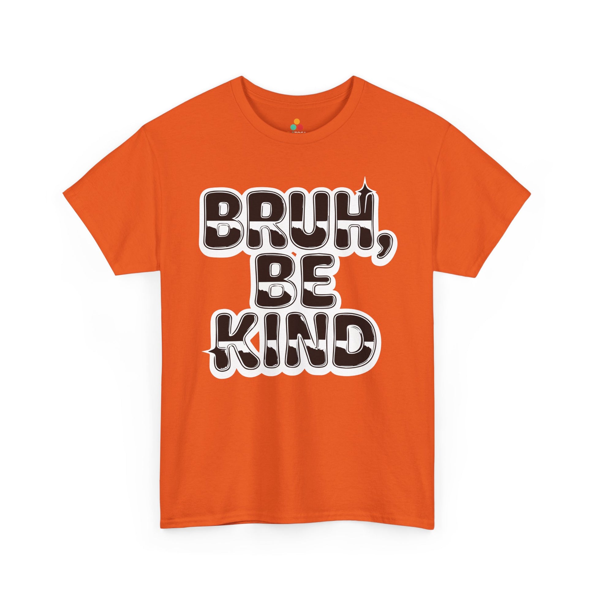 Bruh Be Kind Unisex T-shirt for Unity Day Anti-Bullying Awareness | TEEZOCA bruh be kind typography Unisex T-shirt unity day message