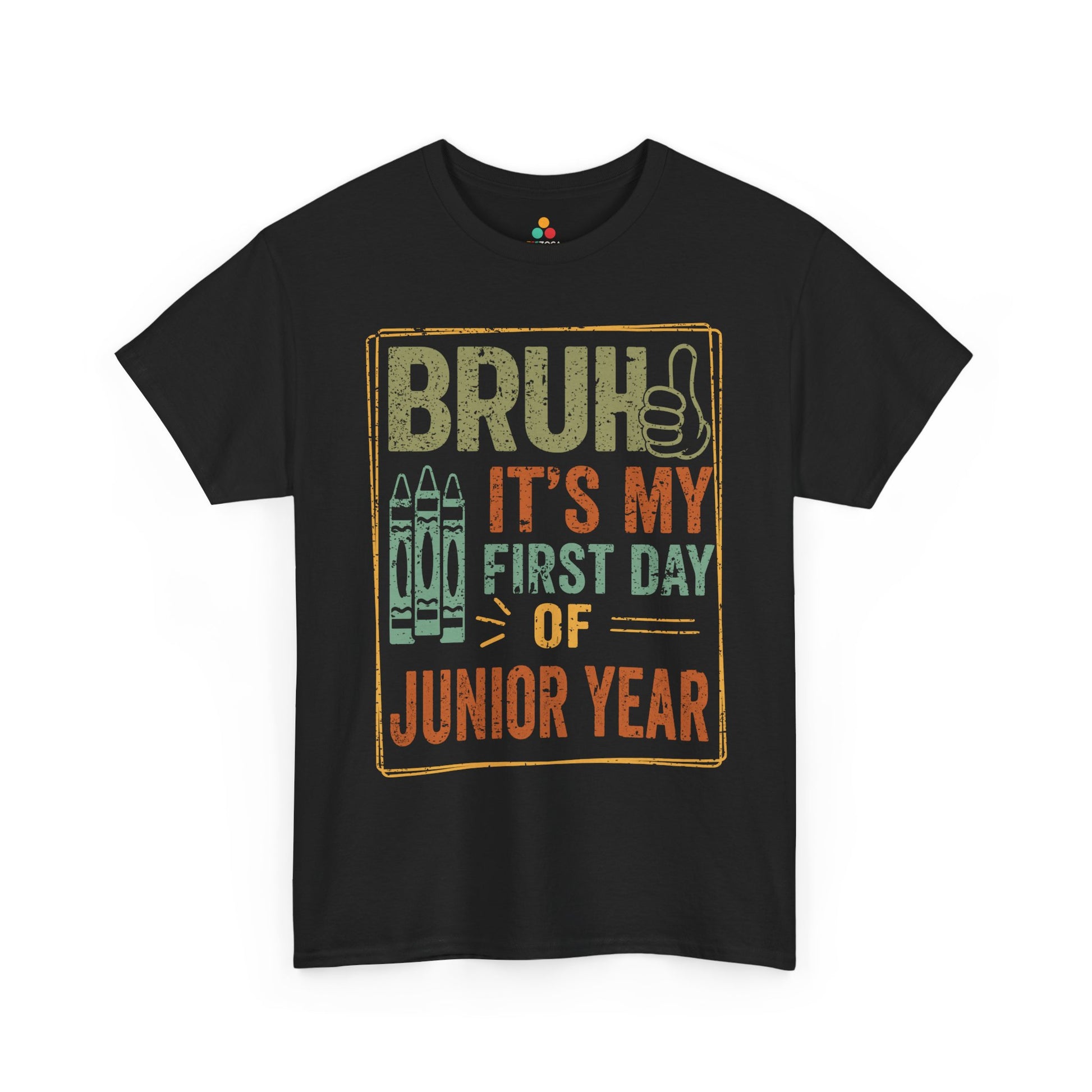 Bruh It’s My First Day of Junior Year Back-to-School Unisex T-shirt | TEEZOCA 