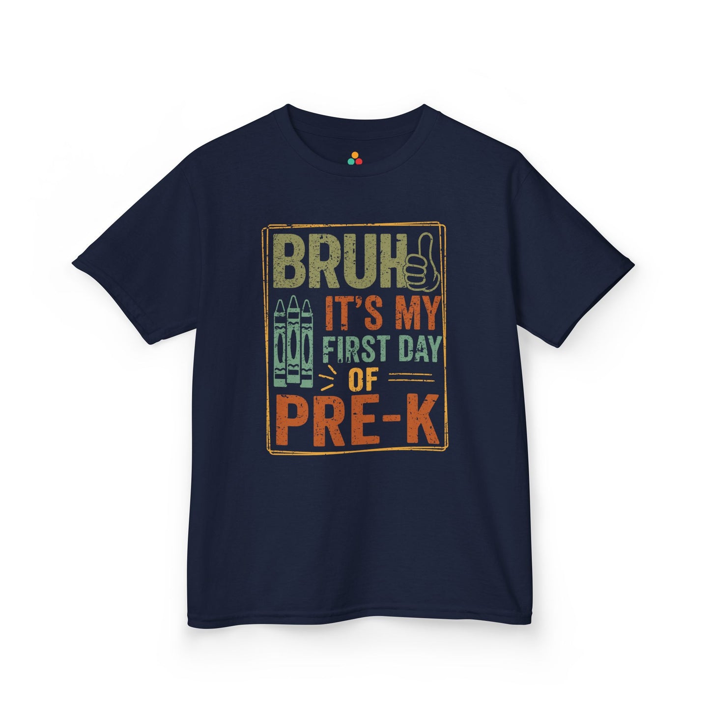 Bruh It’s My First Day of Pre-K Funny Kids T-shirt | TEEZOCA 
