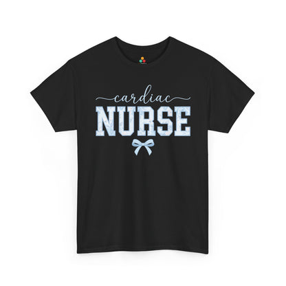 Cardiac Nurse Floral Aesthetic Unisex T-shirt Gift for Nurses | TEEZOCA 