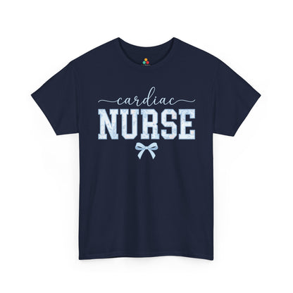 Cardiac Nurse Floral Aesthetic Unisex T-shirt Gift for Nurses | TEEZOCA 