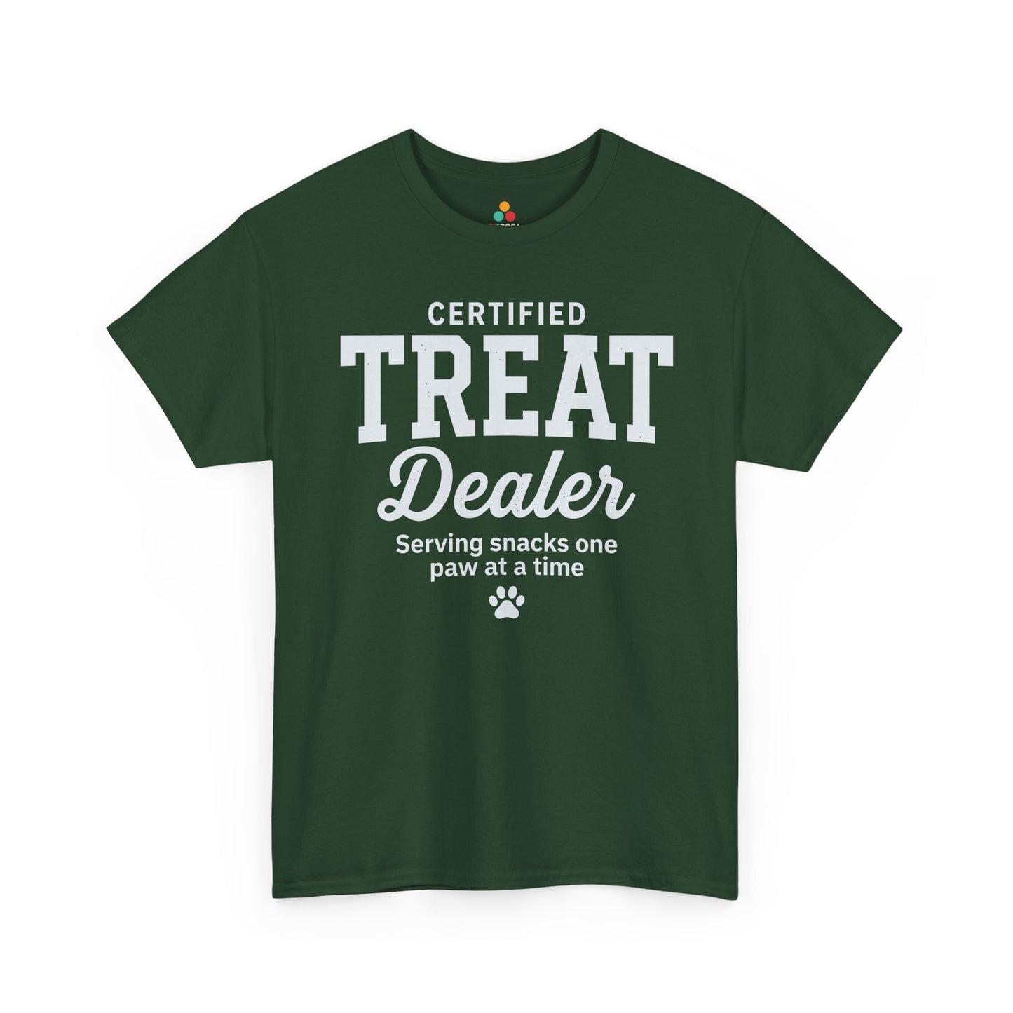Certified Treat Dealer Shirt Funny Dog Lover Unisex T-shirt Gift | TEEZOCA 