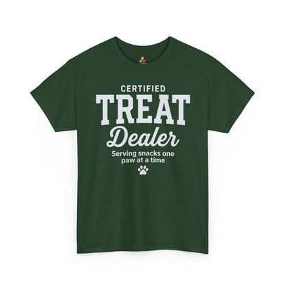 Certified Treat Dealer Shirt Funny Dog Lover Unisex T-shirt Gift | TEEZOCA 