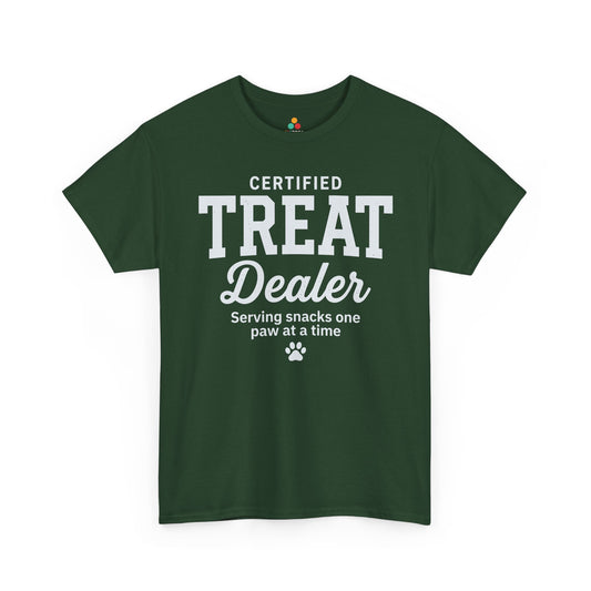 Certified Treat Dealer Shirt Funny Dog Lover Unisex T-shirt Gift | TEEZOCA 
