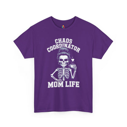 Chaos Coordinator Women's T-shirt Funny Coffee Mom Mother's Day | TEEZOCA 