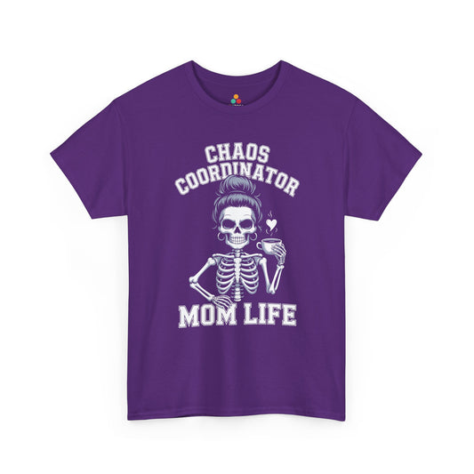 Chaos Coordinator Women's T-shirt Funny Coffee Mom Mother's Day | TEEZOCA 