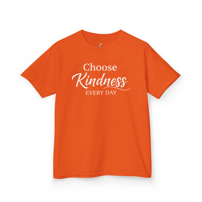 Choose Kindness Every Day Orange Unity Day Kids T-shirt | TEEZOCA Choose Kindness Every Day orange Unity Day Kids T-shirt