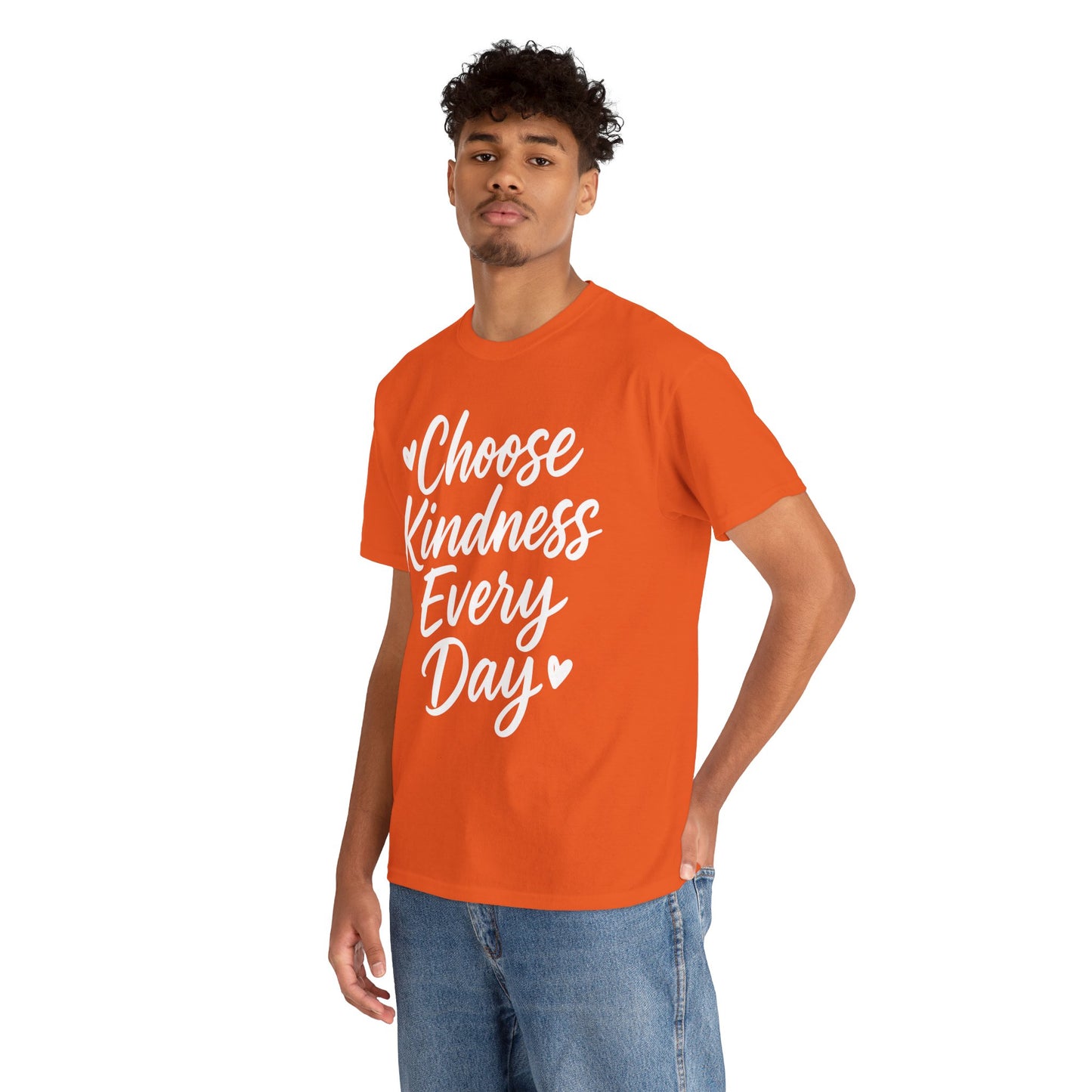 Choose Kindness Every Day Unity Day Orange Unisex T-shirt | TEEZOCA Be Kind Unity Day Unisex T-shirt featuring Choose Kindness design