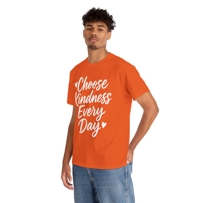 Choose Kindness Every Day Unity Day Orange Unisex T-shirt | TEEZOCA Be Kind Unity Day Unisex T-shirt featuring Choose Kindness design