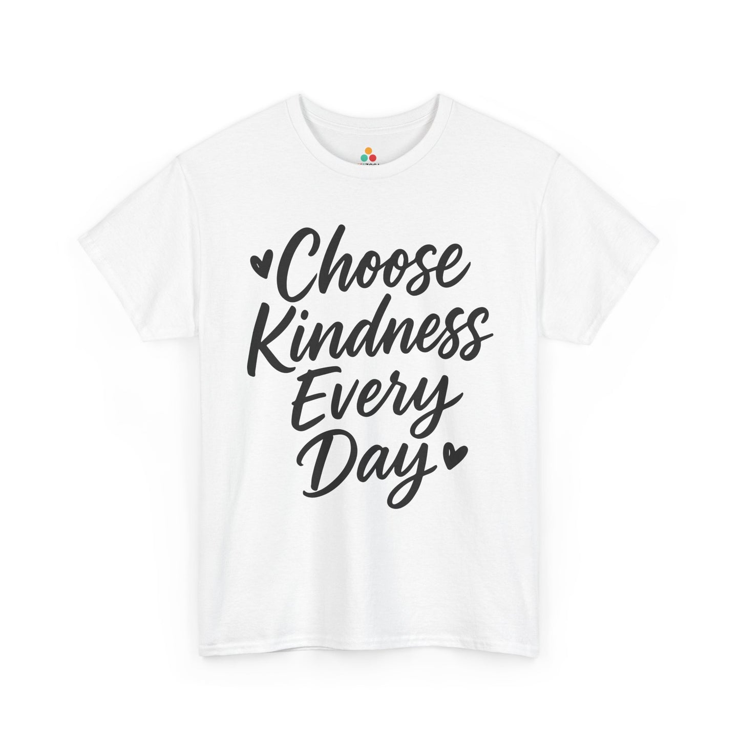Choose Kindness Every Day Unity Day Orange Unisex T-shirt | TEEZOCA orange anti-bullying Unisex T-shirt with Choose Kindness Every Day text