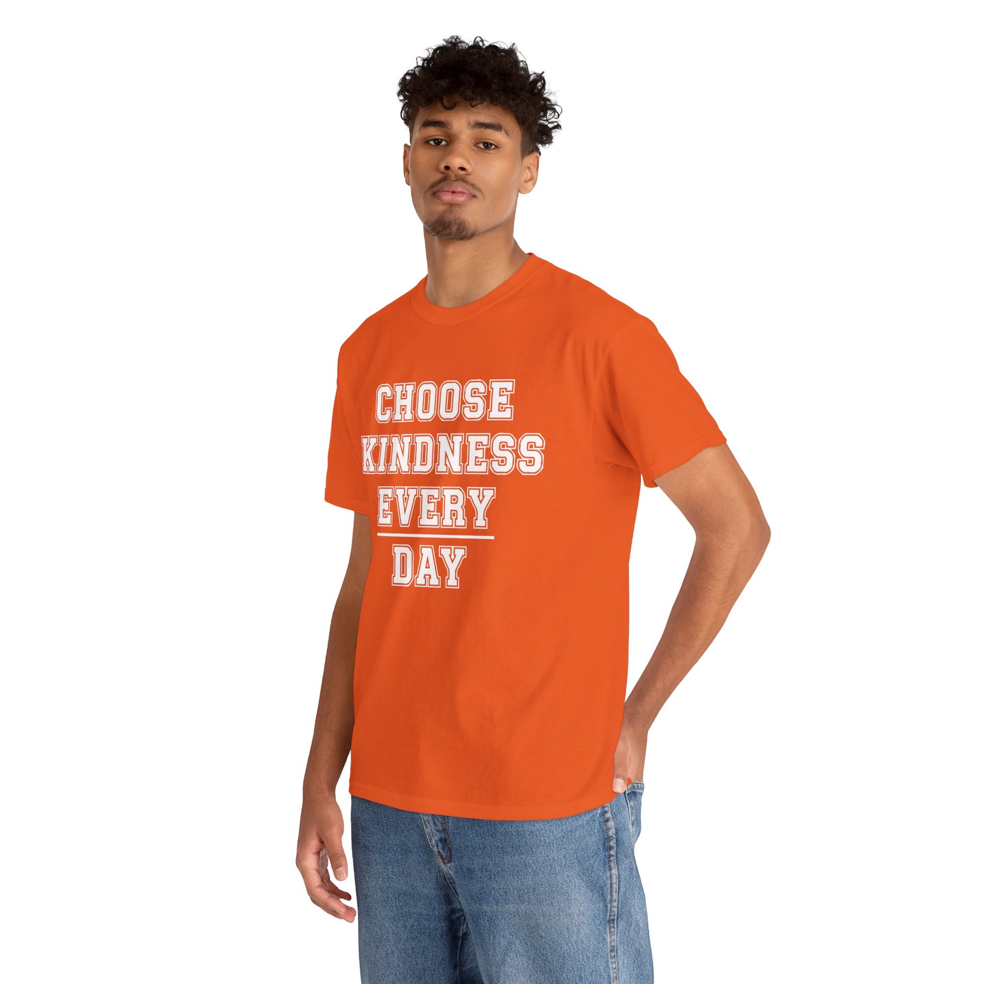 Choose Kindness Every Day Unity Day Positive Message Unisex T-shirt | TEEZOCA Unity Day positive message Unisex T-shirt 2