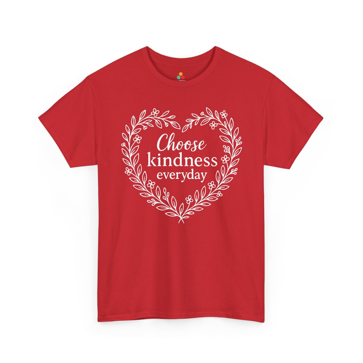 Choose Kindness Everyday Unisex T-shirt for Unity Day Kindness | TEEZOCA unity day kindness Unisex T-shirt heart design