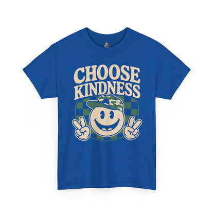 Choose Kindness Smiley Graphic Statement Unisex T-shirt | TEEZOCA 