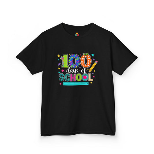 Colorful 100 Days of School T‑Shirt – Fun Teacher and Student Celebration Tee