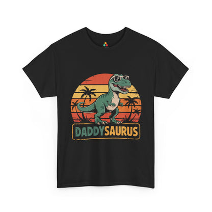 Cool Daddysaurus Dinosaur Graphic Unisex T-shirt | TEEZOCA Daddysaurus dinosaur graphic Unisex T-shirt