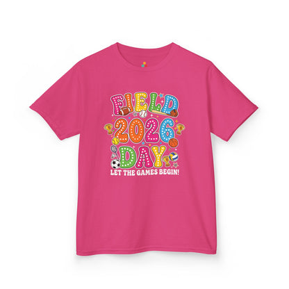 Cute Field Day Shirts Kids T-shirt for 2026 School Games | TEEZOCA 