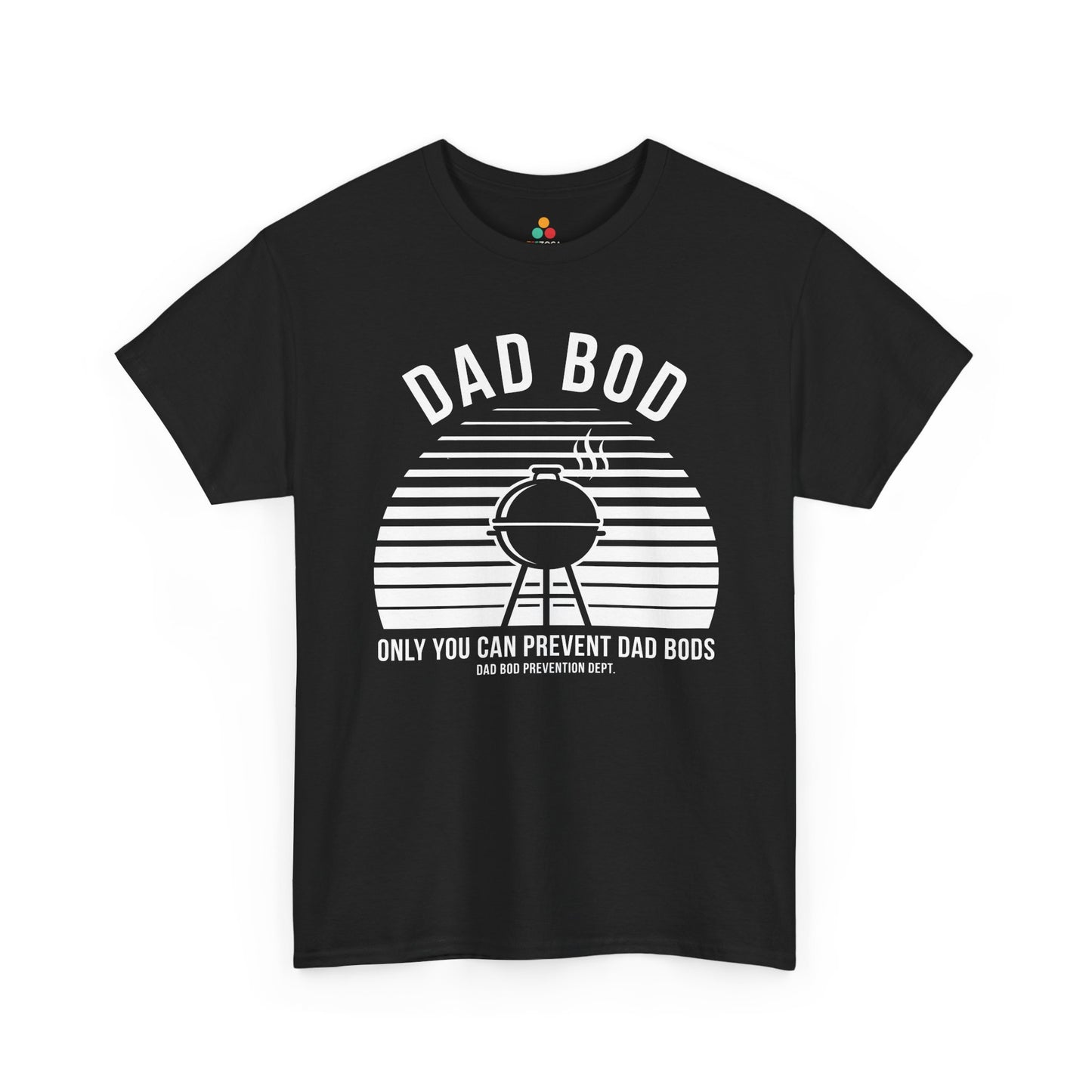 Dad Bod Shirt Funny Father's Day BBQ Retro Unisex T-shirt Gift | TEEZOCA 