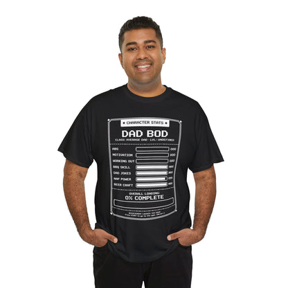 Dad Bod Shirt Funny Gamer Dad Joke Unisex T-shirt Gift | TEEZOCA
