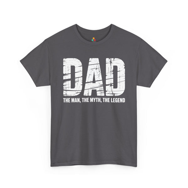 Dad_The_Man_The_Myth_The_Legend_Statement_Unisex_T-shirt_TEEZOCA_classic_dad_legend_text_Unisex_T-shirt