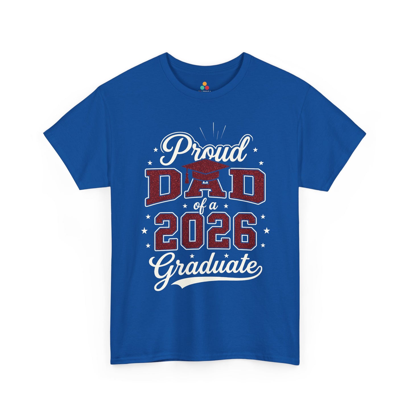 Proud Dad of a 2026 Graduate Unisex T-shirt Graduation Gift | TEEZOCA 