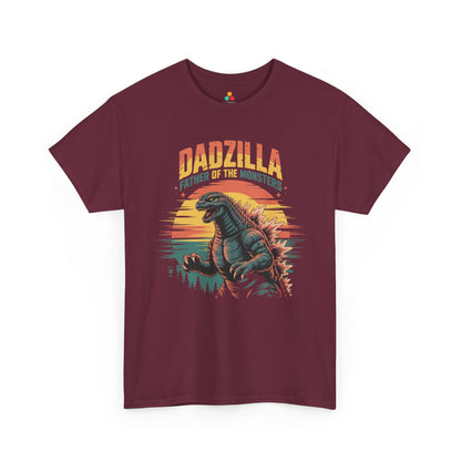 Dadzilla Father of the Monsters Vintage Monster Dad Graphic T-Shirt | TEEZOCA funny dad monster graphic Unisex T-shirt