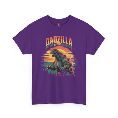 Dadzilla Father of the Monsters Vintage Monster Dad Graphic T-Shirt | TEEZOCA monster dad retro aesthetic Unisex T-shirt
