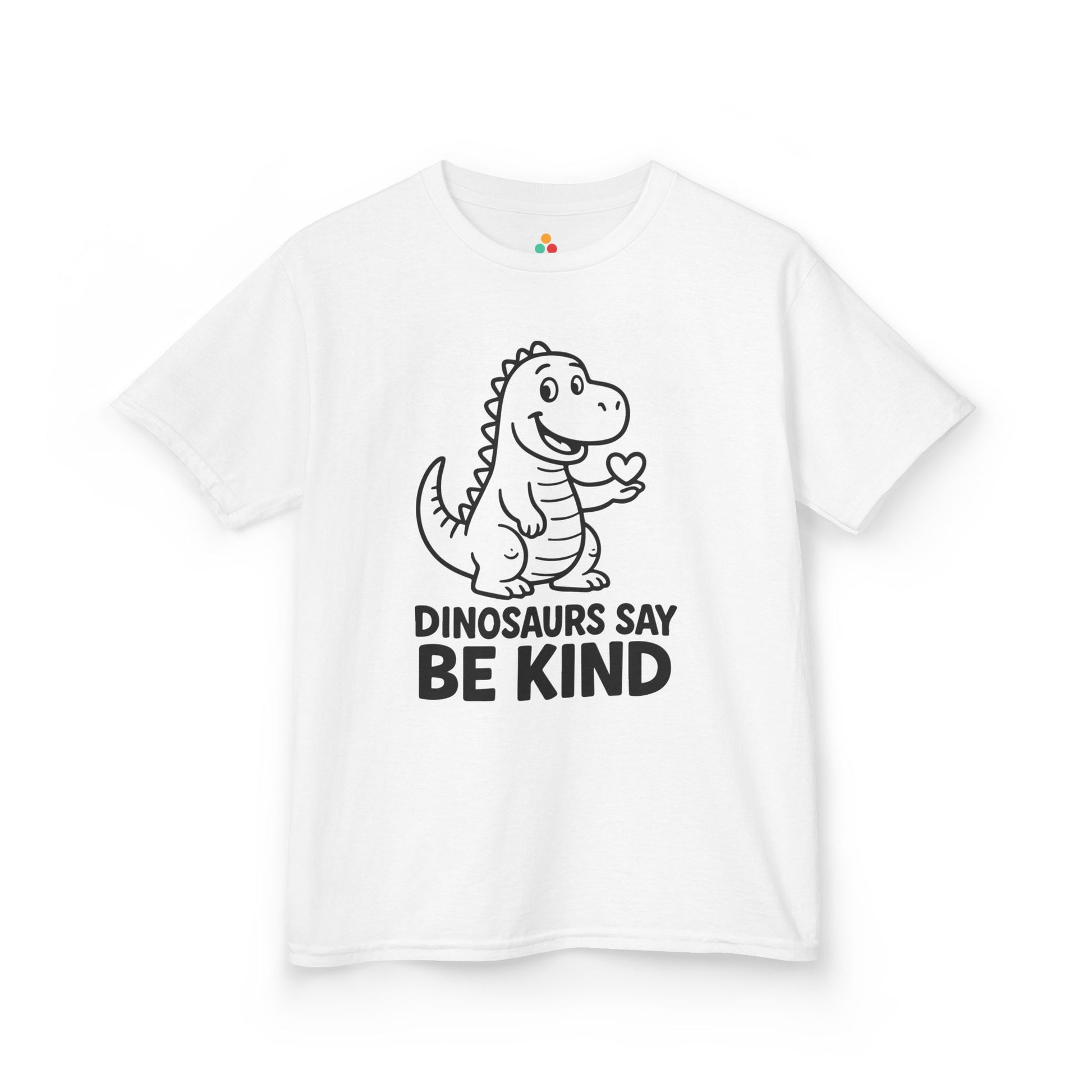 Dinosaurs Say Be Kind Orange Unity Day Kids T-shirt | TEEZOCA be kind dinosaur orange school awareness Kids T-shirt