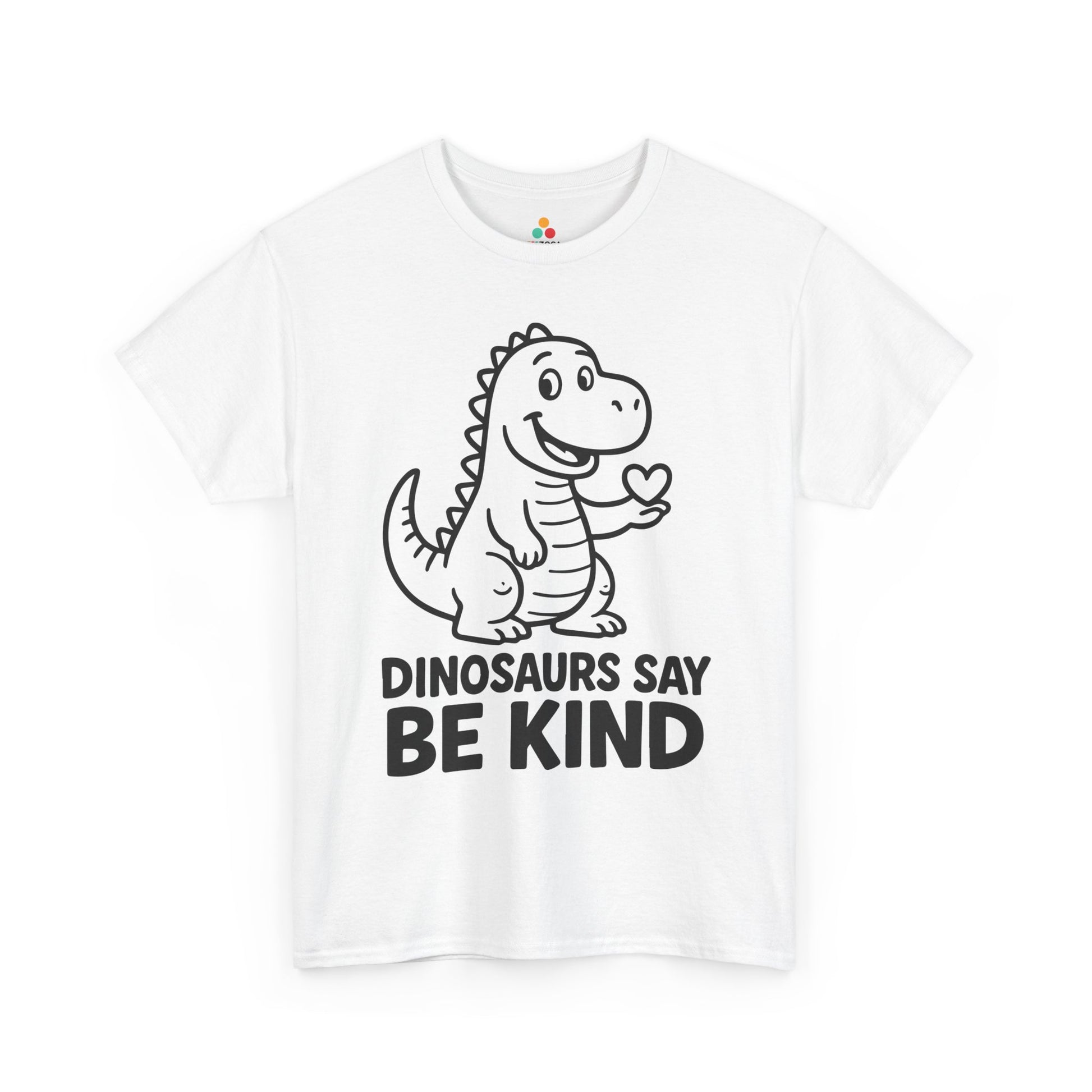 Dinosaurs Say Be Kind Unity Day Anti-Bullying Awareness Unisex T-shirt | TEEZOCA Unity Day orange be kind dinosaur Unisex T-shirt