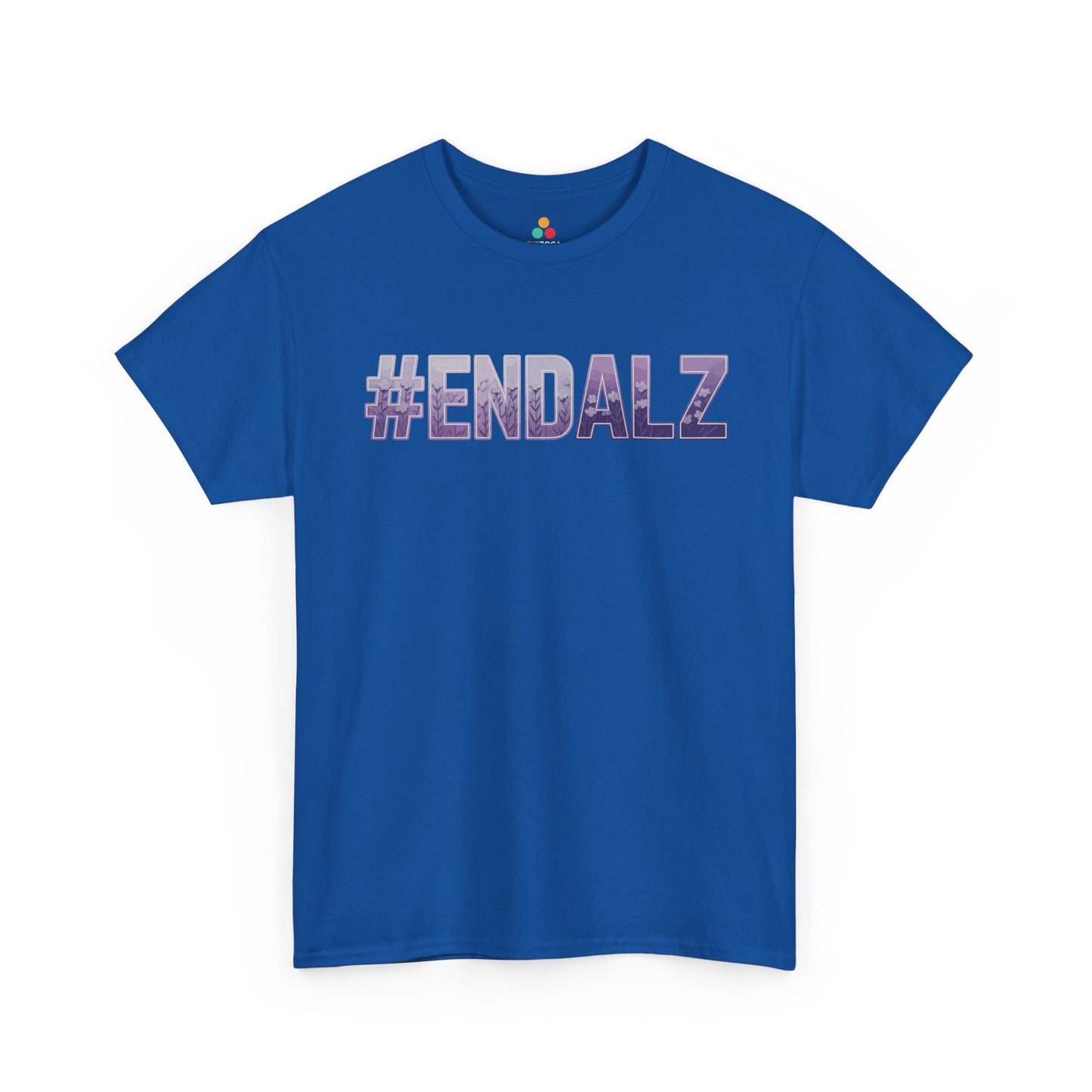 ENDALZ Alzheimer Awareness Hashtag Unisex T-shirt | TEEZOCA 