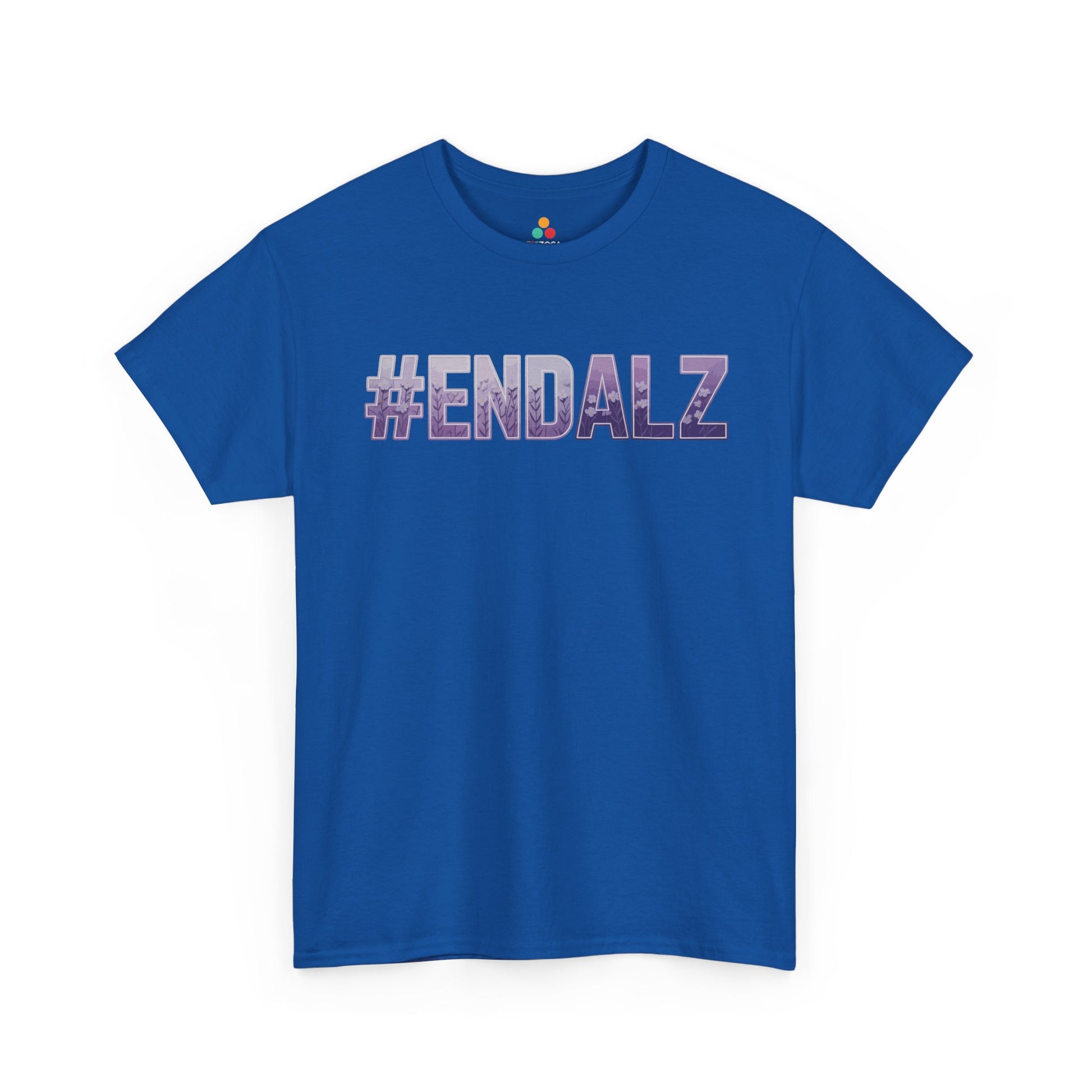 ENDALZ Alzheimer Awareness Hashtag Unisex T-shirt | TEEZOCA 