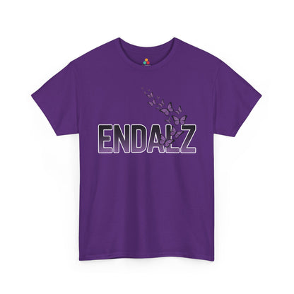 End ALZ Unisex T-shirt – Purple Butterfly Alzheimer’s Awareness Design | TEEZOCA 