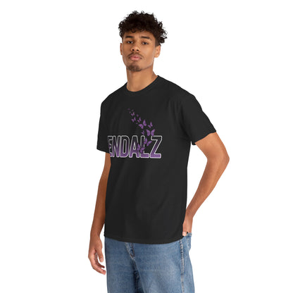 End ALZ Unisex T-shirt – Purple Butterfly Alzheimer’s Awareness Design | TEEZOCA 