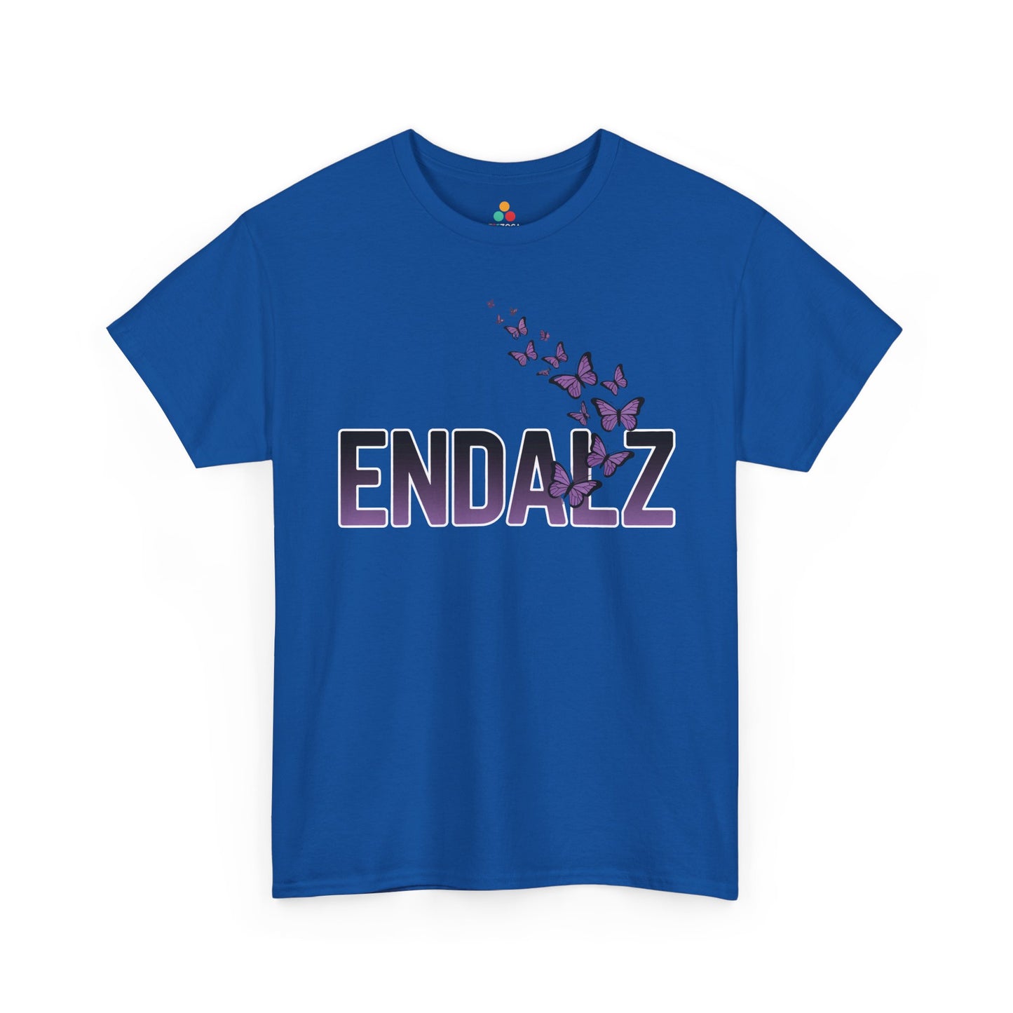 End ALZ Unisex T-shirt – Purple Butterfly Alzheimer’s Awareness Design | TEEZOCA 