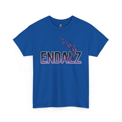 End ALZ Unisex T-shirt – Purple Butterfly Alzheimer’s Awareness Design | TEEZOCA 
