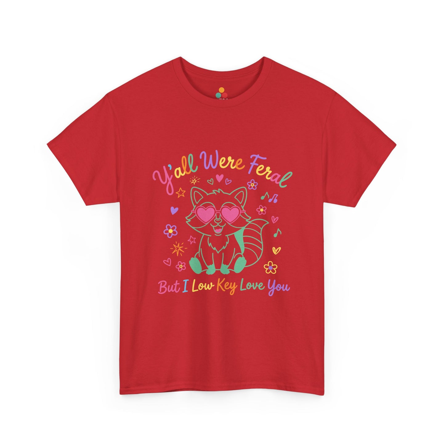 End of Year Teacher Gift by TEEZOCA with funny raccoon shirt artwork and chaotic classroom humor.
