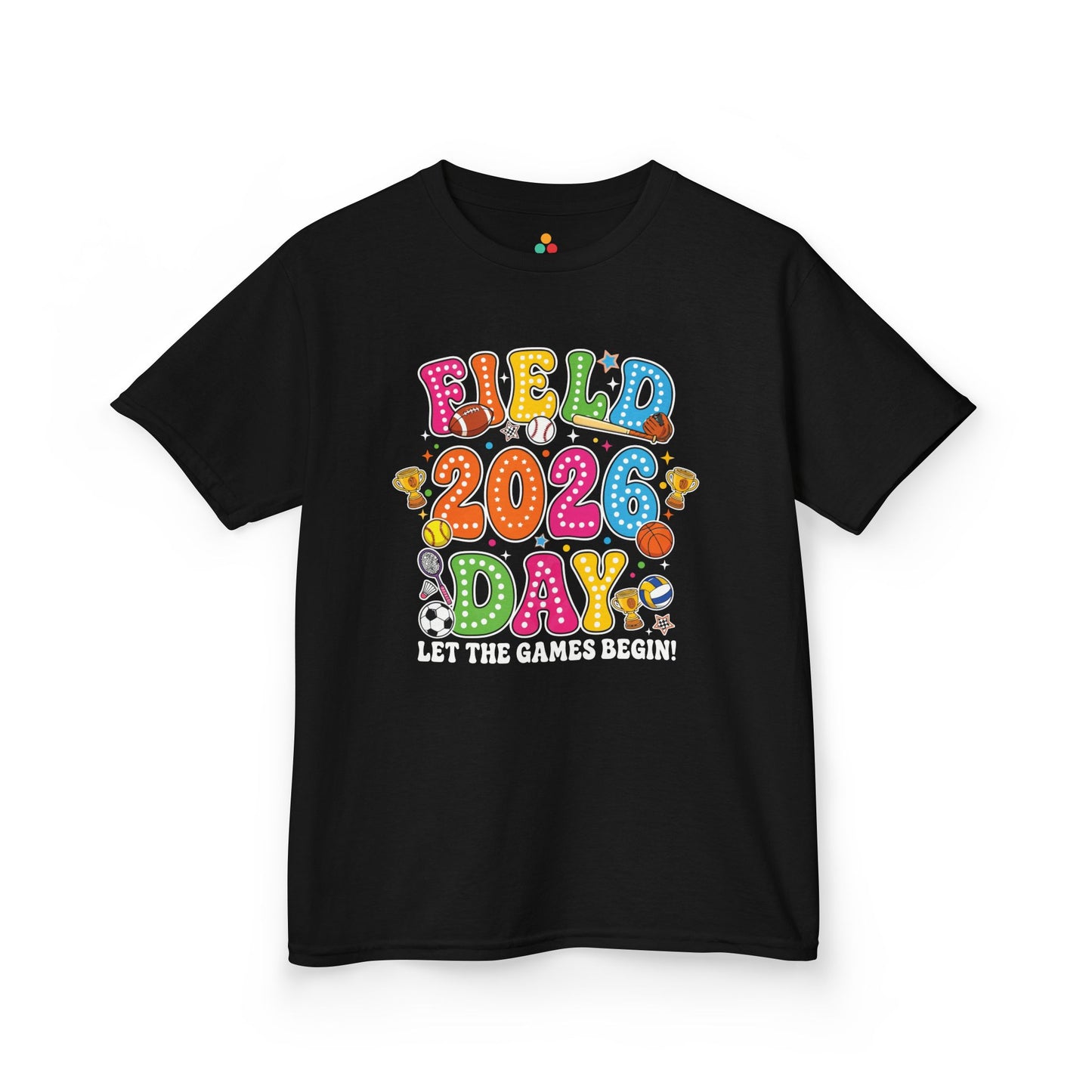 Cute Field Day Shirts Kids T-shirt for 2026 School Games | TEEZOCA 