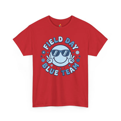 Field Day Shirts Blue Team Cute Graphic Unisex T-shirt | TEEZOCA 