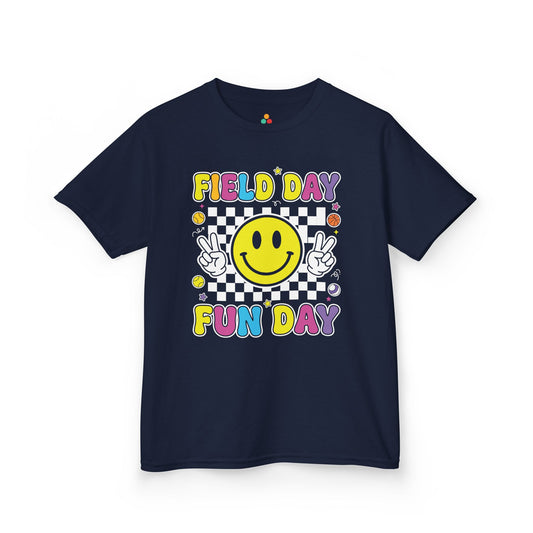 Cute Field Day Shirts Kids T-shirt for Fun Day School Games | TEEZOCA 